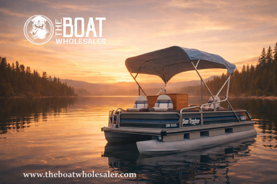 PERFECT ENTRY LEVEL PONTOON! GOOD RUNNING 40HP MERCURY - 140 PSI IN BOTH CYLINDERS RATED FOR 4 PEOPL...