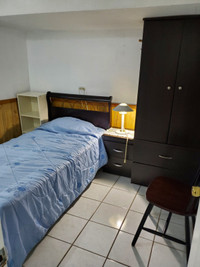 Furnished Room For Female Only At Dufferin St & Rogers Rd Area.