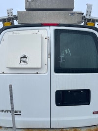 CONTRACTOR TRUCK! STORAGE DESK OFFICE AREA AT THE REAR! GREAT IF YOU NEED TO WORK ON THE GO! APPROX... (image 2)