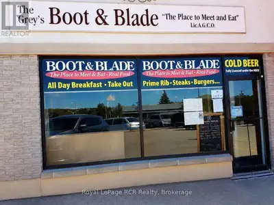 An Owen Sound landmark restaurant in business for 50 years, Grey's Boot & Blade has represented the...