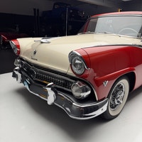 Step back into the golden era of automotive design with this beautifully restored 1955 Ford Fairlane... (image 6)