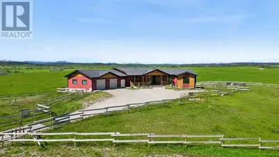 Situated on nearly 80 acres of land at the foot of the Rocky Mountains, the jaw-dropping views at th...