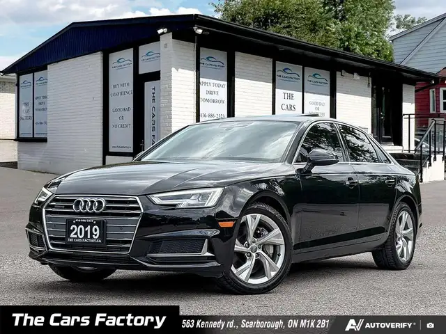 2019 Audi A4 Progressiv 45 TFSI quattro Apple Carplay No Acciden