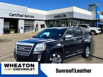 Experience confident driving with the 2015 GMC Terrain SLT, a sophisticated AWD SUV designed for Can...