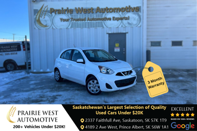 2017 Nissan Micra Call: (306) 380-8858 Text: (306) 380-6163 to schedule a test drive or learn more....