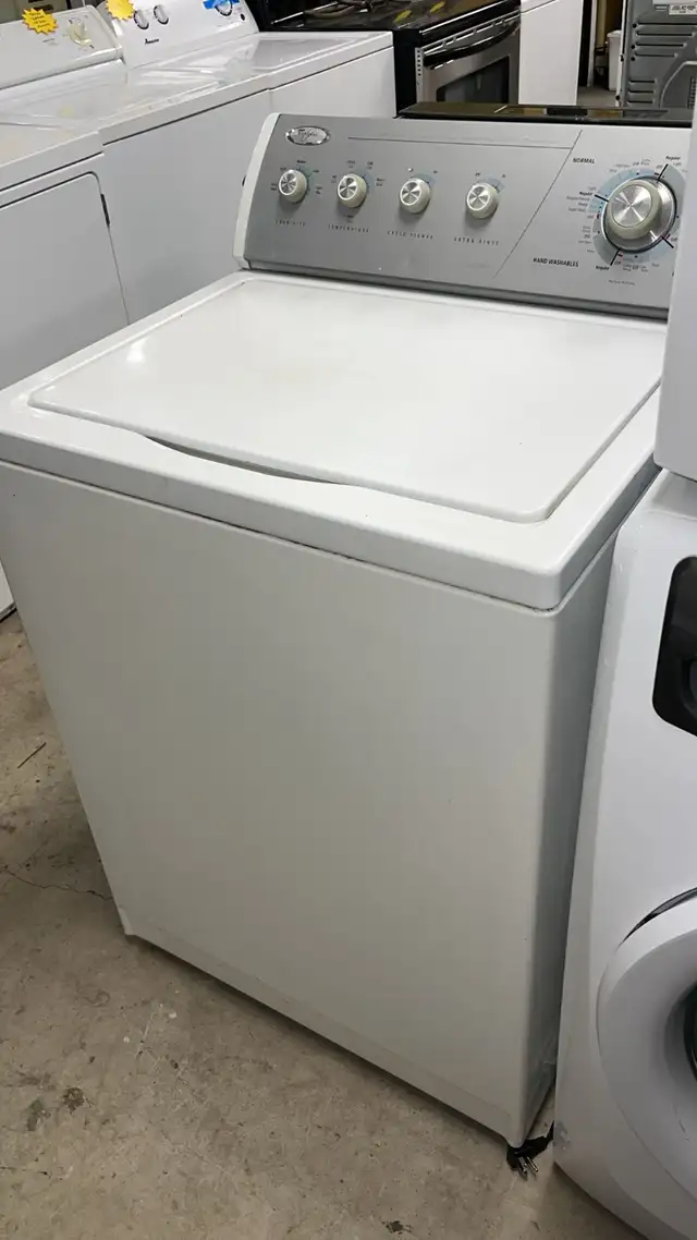 Whirlpool 27”Top Load Washer Fully Tested 30-Day Warranty in Washers & Dryers in Kitchener / Waterloo - Image 2