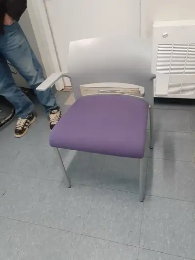 Steelcase Stackable Chair-Haworth Very Side Chair!, View more