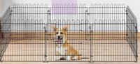 Like New Foldable Metal Pet Barrier Cage