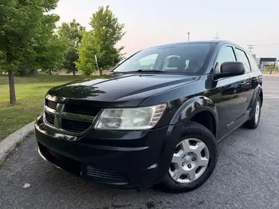 2010 DODGE JOURNEY , AUTOMATIQUE , 7 PASSAGERS , 4 CYLINDRES , AIR CLIMATISÉ FONCTION TRÈS BIEN , BL...