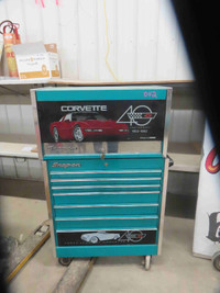 Snap On Top and Bottom Tool Cabinet - Corvette 40th Anniversary,