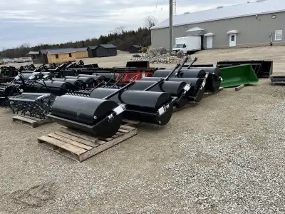 Iron Inventory Inc! Mapleside lawn rollers 48"-72" width 24"-30" diameters 24” = 3/16” plate for dru...