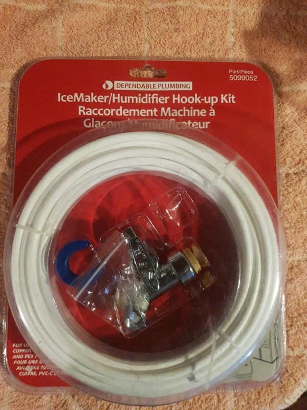 ice maker / humidifier hook up kit