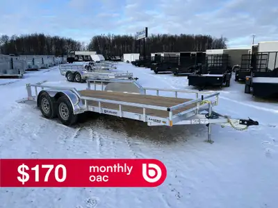 Legend Aluminum Open Deluxe Trailer is $8,115.00 or $162.28/month! Ord: 72699 - Ser: 5WMBF1622T10169...