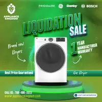 Washers and Dryers on Sale - Massive Clearance Event on Now!