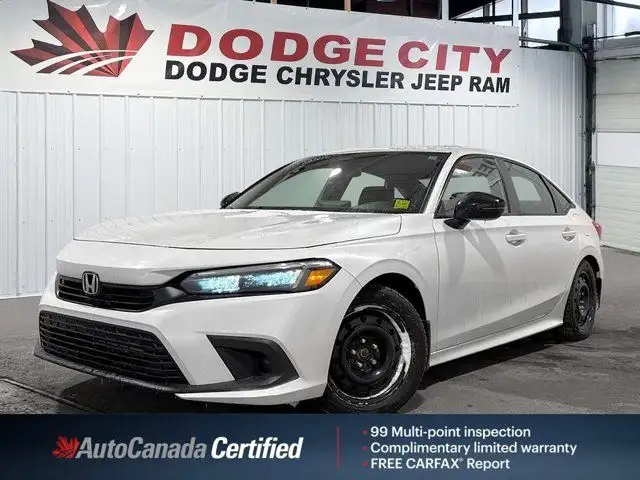 2022 Honda Civic Sedan Sport | Moonroof | Traffic Sign in Cars & Trucks in Saskatoon - Image 2