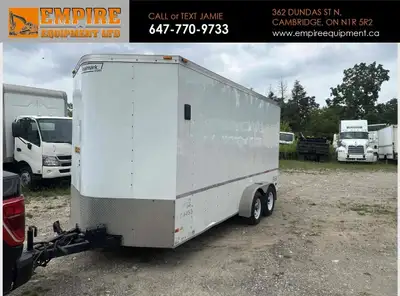 PENDING SALE - HIGH ROOF - TANDEM - 7 X 16FT - 7 FT OPENING HEIGHT $7,990 + HST ...