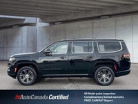 Recent Arrival! Diamond Black Crystal Pearlcoat 2022 Jeep Grand Wagoneer Series I 4WD 8-Speed Automa... (image 3)