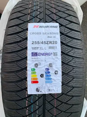 a Brand New set of All weather tires with stickers and yes with SNOW FLAKE size 255/45/20 105Y XL M...