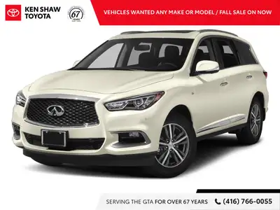 White 2017 INFINITI QX60 AS-IS SALE AWD CVT 3.5L V6 Vehicle sold AS-IS. The motor vehicle sold under...