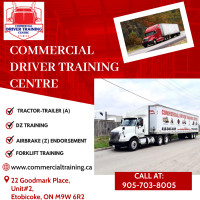 WE OFFER TRACTOR-TRAILER (A) TRAINING!