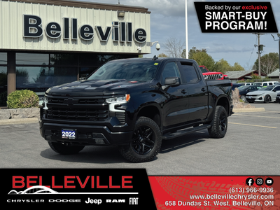 Recent Arrival! Black 2022 Chevrolet Silverado 1500 LT Trail Boss LT Trail Boss / Sunroof / Duramax...