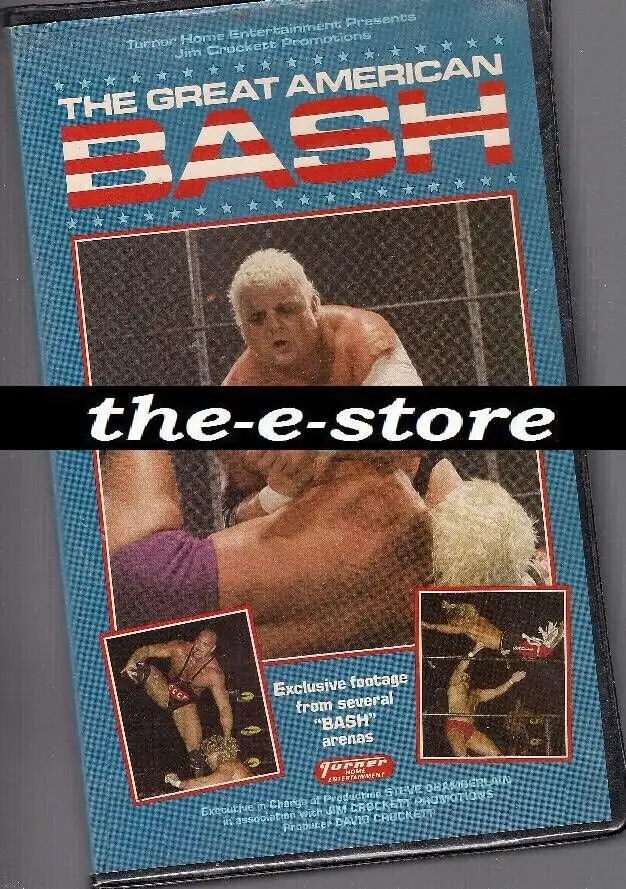 Wrestling VHS/DVD 1986 - GREAT AMERICAN BASH. WWE/WWF/WCW/NWA.