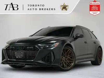 This 2022 Audi RS 6 Avant is a local Ontario vehicle and this is the ultimate high-performance luxur...