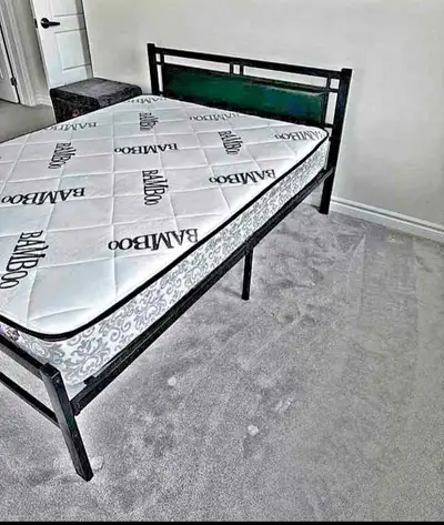 Twin size metal frame, View more