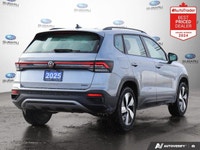 Recent Arrival! Silver 2025 Volkswagen Taos Trendline AWD 8-Speed Automatic 1.5L I4 Turbocharged DOH... (image 4)