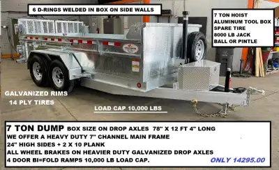 CRAMEROTRAILERS.COM OR CALL 905-719-5067 AND ONE OF OUR TEAM MEMBERS WILL DIRECT YOU ON WHICH OF OUR...