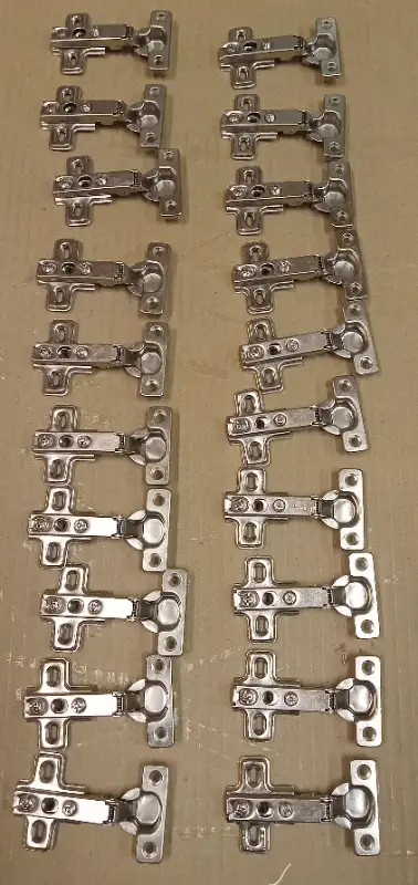 Brand New Frameless Hinges 10 sets/$15, View more
