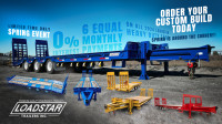 New and Used Lowboy + Tag-Along Trailers from Loadstar Trailers
