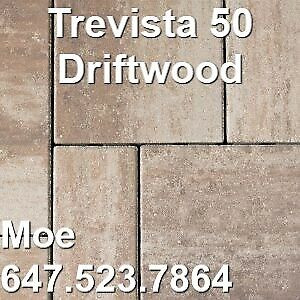 Driftwood Trevista 50 Texture Paver Trevista Interlock Paver in Outdoor Décor in Markham / York Region