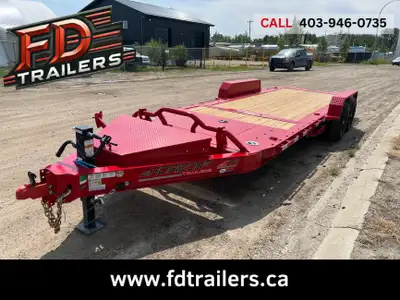 2025 Horizon ETZ 7x22 Tilt Deck Equipment Trailer – 15,200 GVWR Trailer Specs Frame & Tilt System Ma...
