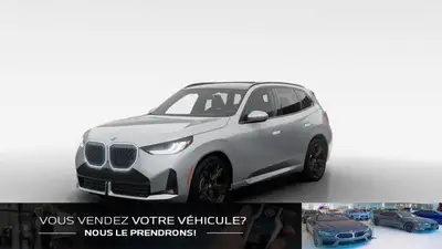 BMW Laval vous présente le puissant* BMW X3 30 xDrive 2026*. Un mélange entre performance et luxe, c...