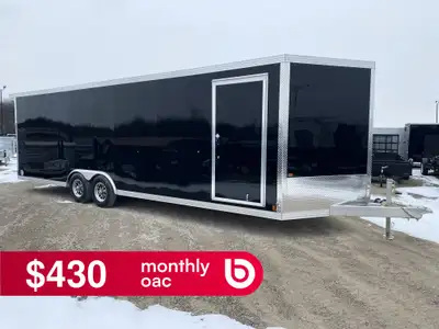 Canadian Mennonite Built Aluminum Enclosed Carhauler Trailer is $20,905.00 or $418.05/month! Ord: E1...