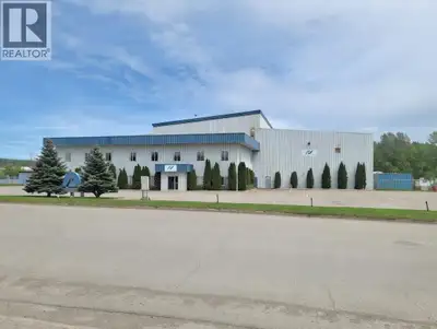 An exceptional 38,817 sq ft fabrication and machining shop on 3.68 acres of fenced yard with paved p...
