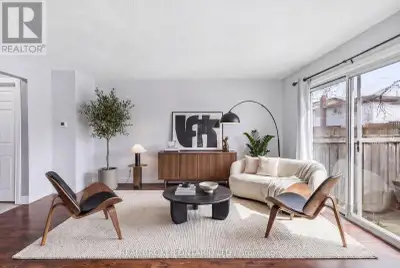 Tucked into a quiet end-unit townhome, this 3-bedroom, plus bonus room in the basement, gives you so...