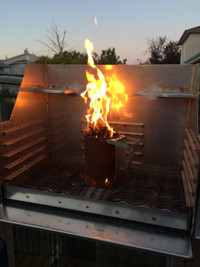 Moving Sale!   - FIRE / CHARCOAL BBQ GRILL- Custom Made
