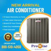 $2150 New Lennox Air Conditioners, With Installation & Warranty
