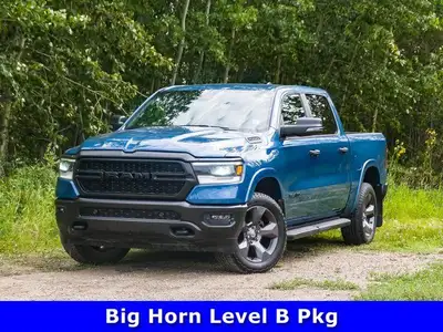 Step into rugged reliability with the 2024 RAM 1500 Big Horn, a truck built for both work and play....