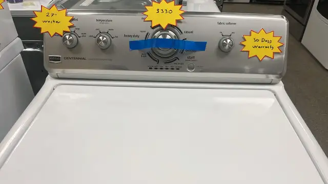 Maytag Heavy Duty 27”Top Load Washer Fully Tested 30-Day in Washers & Dryers in Kitchener / Waterloo - Image 6