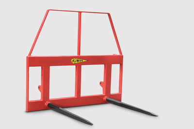 New Wifo Front Mount Double Bale Spear MODEL - BSF2 • Designed to fit most front-end loaders. • Load...