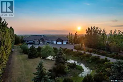 Welcome to one of Saskatoon's most prestigious estates. Located in the hamlet of Rivers Edge, this p...