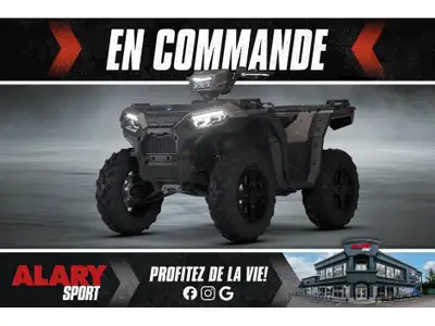 Welcome to Alary Sport Ontario Polaris SPORTSMAN 850 PREMIUM 2026 Ce VTT POLARIS 2026 est disponible...
