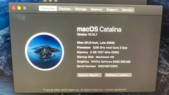 Apple iMac 2009 21.5-Inch in Desktop Computers in Markham / York Region - Image 6