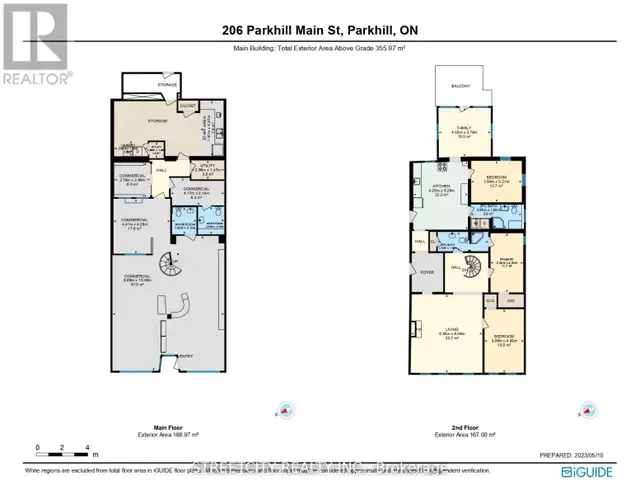 206 MAIN STREET North Middlesex (Parkhill), Ontario in Commercial & Office Space for Sale in Grand Bend - Image 36
