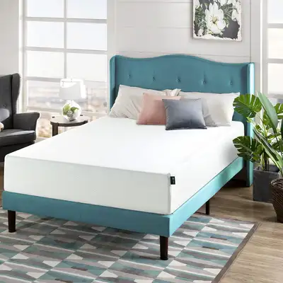 Zinus 12 Inch Green Tea Memory Foam Mattress / CertiPUR-US Certified / Bed-in-a-Box / Pressure Relie...