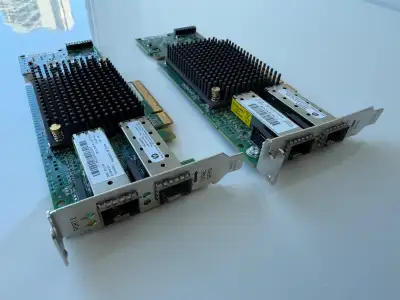 HP NC552SFP 2-Port 10GbE Server Adapter, View more