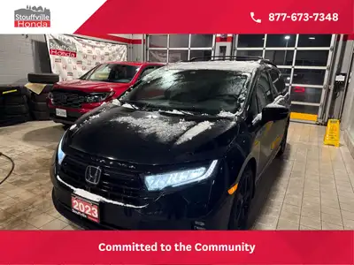 2023 Honda Odyssey Black Edition — the ultimate family minivan with premium style and comfort. Featu...